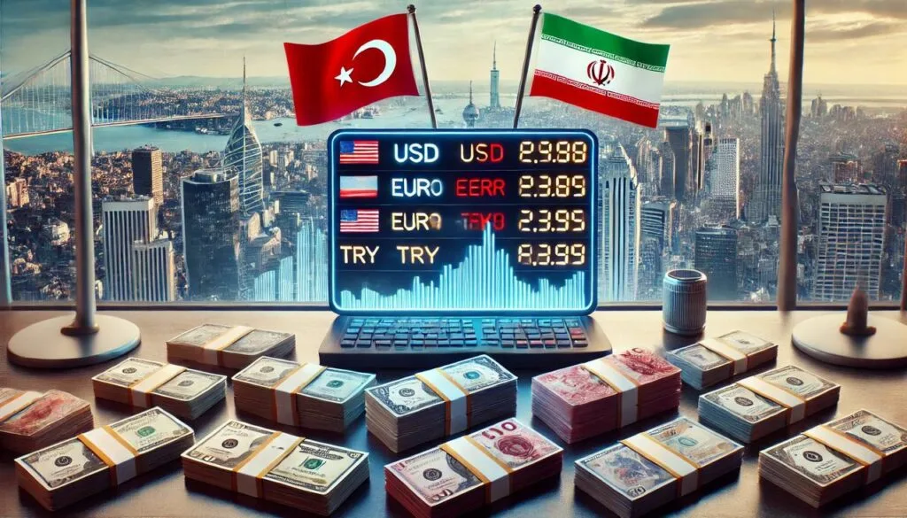 خدمات صرافی در ترکیه | انتقال امن سرمایه و خرید ارز با بهترین نرخ